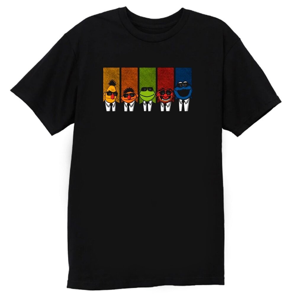 Reservoir Muppets Funny Parody Graphic Cartoon Fan Humor T-Shirt 159